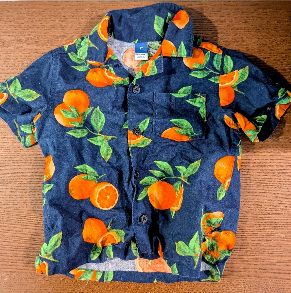 Set Of 2 Hawaiian Shirts From Old Navy